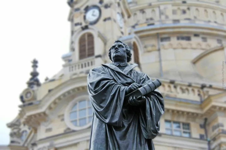Buckdruck Luther