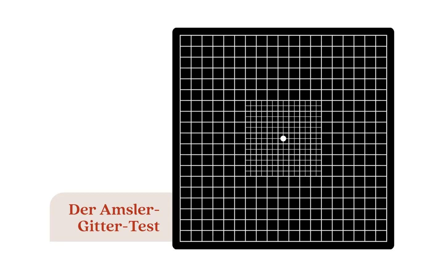 Amsler-Gitter-Test: Sehkraft im Alter testen