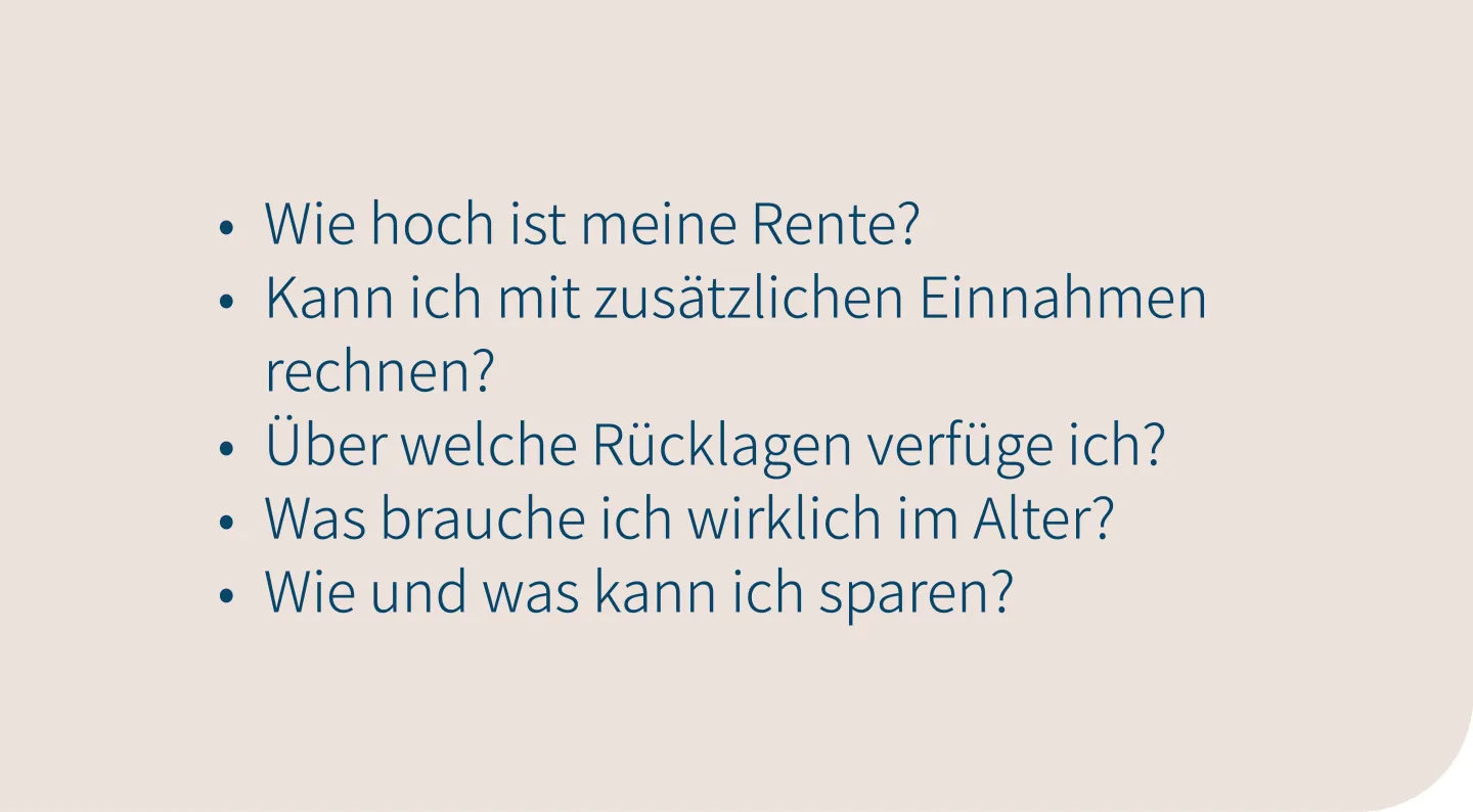 10 Themen, die sie vor dem Renteneintritt bedenken sollten