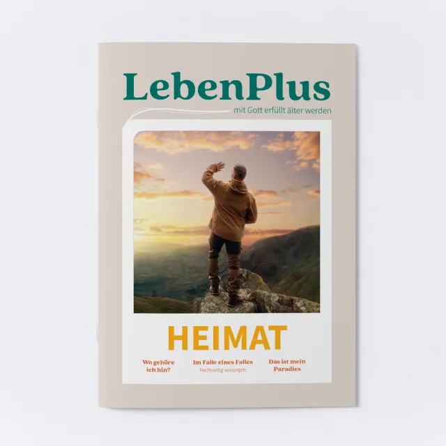 Titelseite der LebenPlus-Ausgabe „Heimat“