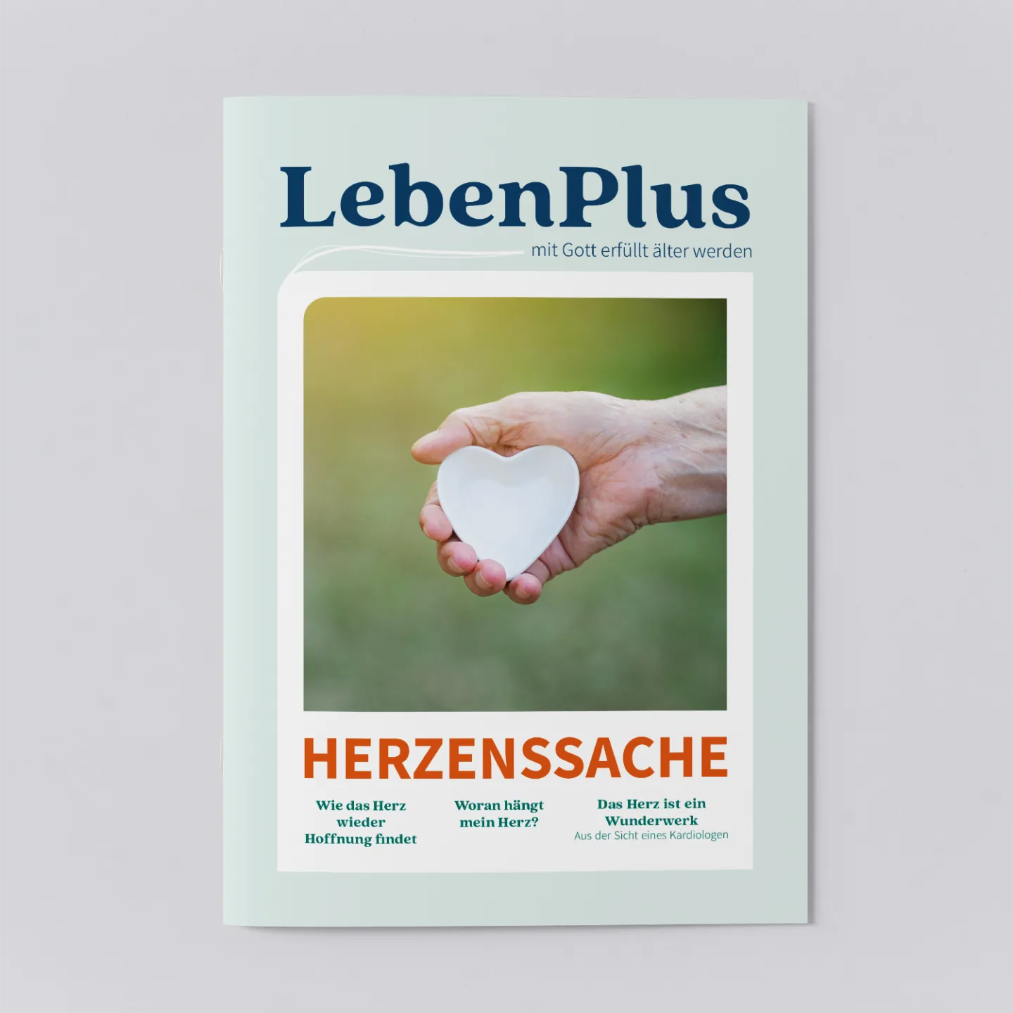 Titelseite der Ausgabe „Herzenssache“