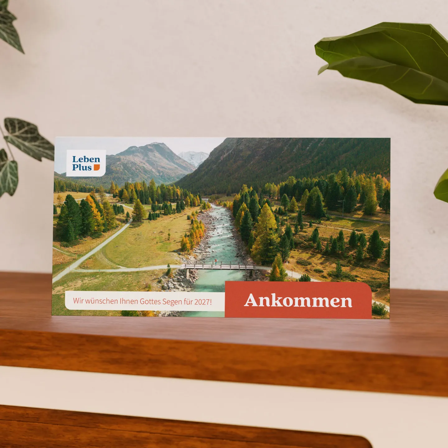 Der Großdruck-Fotokalender „Ankommen“ 2027