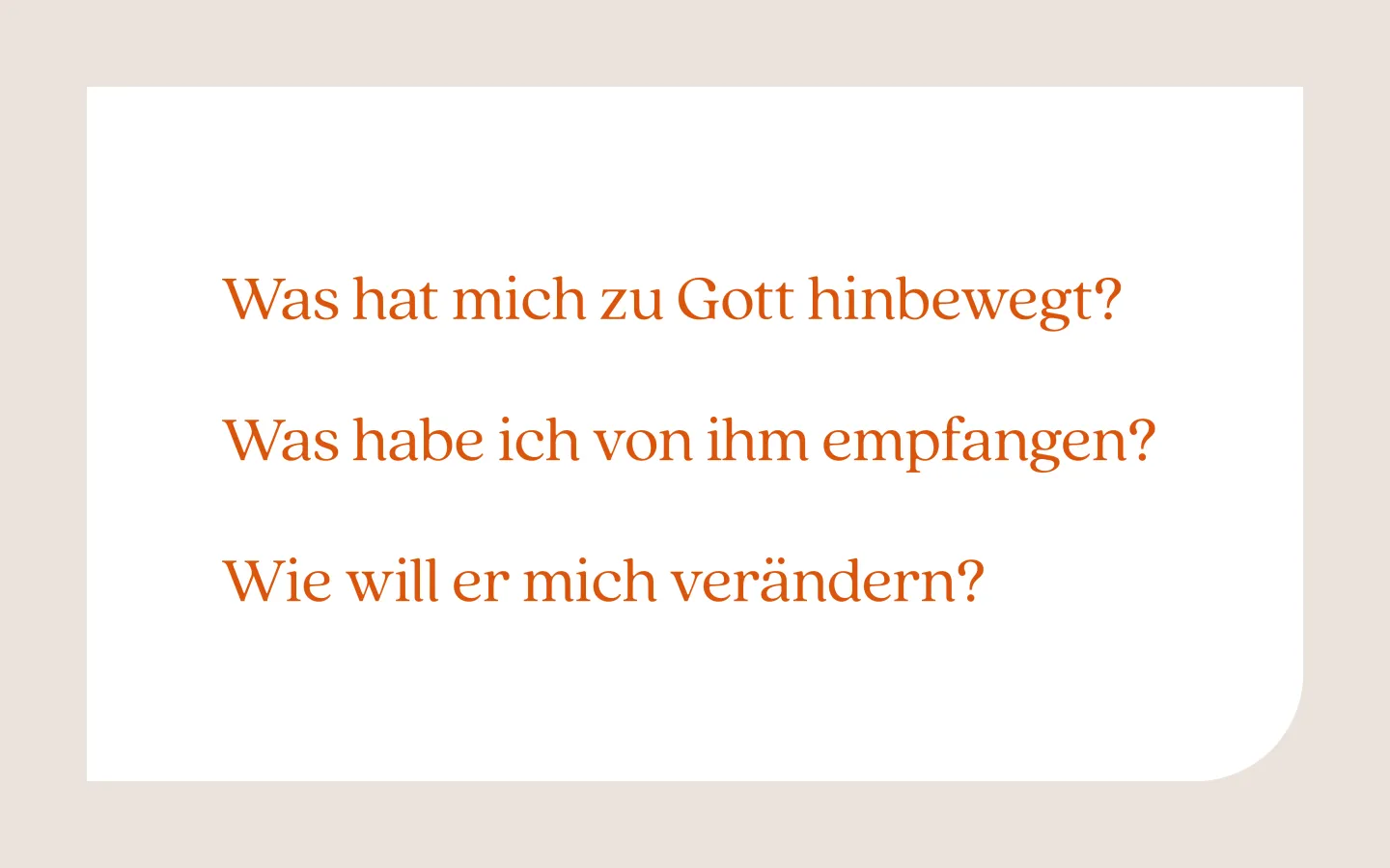 Infografik zum Thema Tagesrückblick Abendgebet