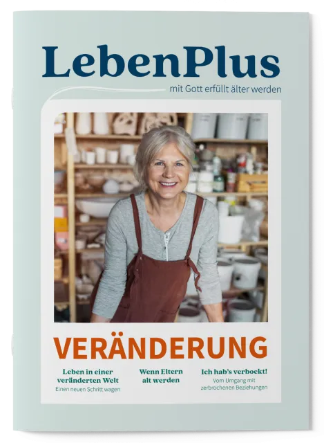 Titelseite der LebenPlus-Ausgabe „Veränderung“